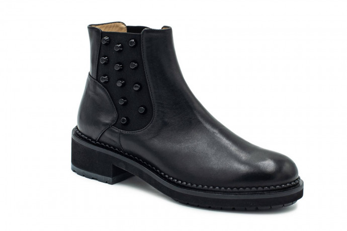 Черные кожаные ботинки-челси Giorgio Fabiani